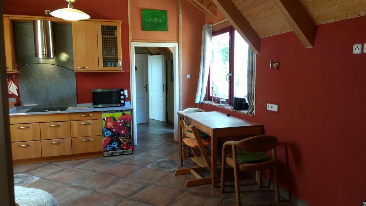 Ziegeleihof inmitten von Wiesen und Wäldern Degenershausen Exterior foto