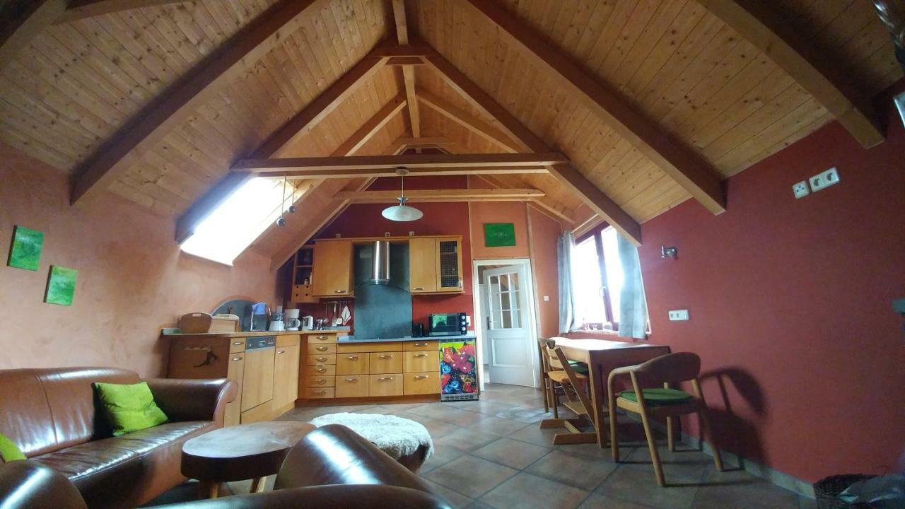 Ziegeleihof inmitten von Wiesen und Wäldern Degenershausen Exterior foto