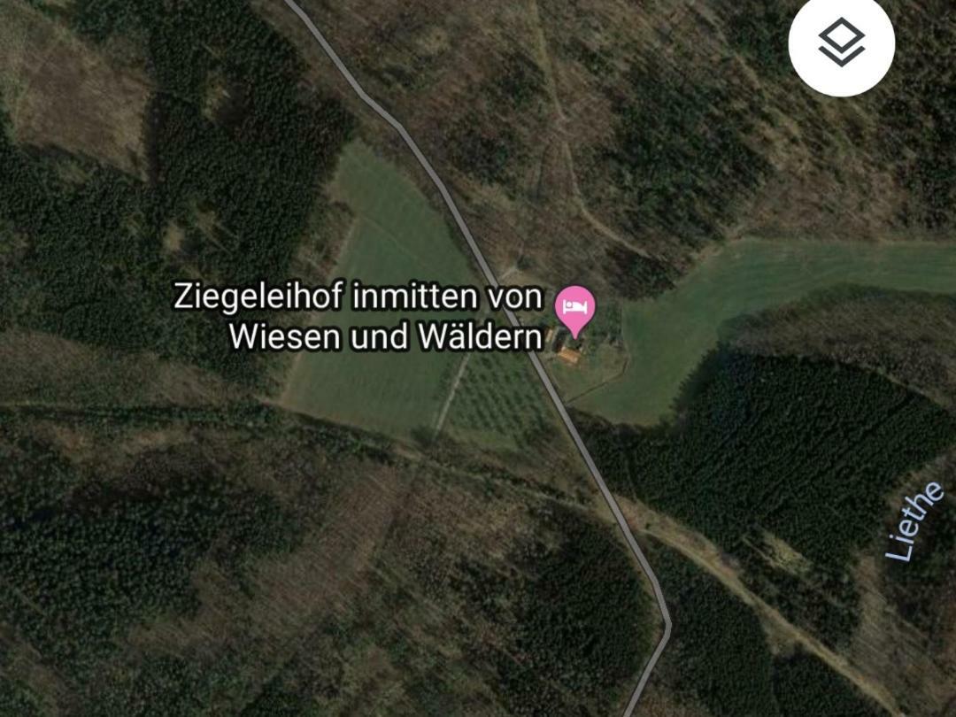 Ziegeleihof inmitten von Wiesen und Wäldern Degenershausen Exterior foto