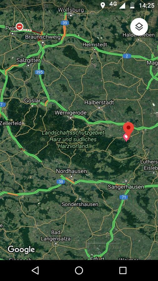 Ziegeleihof inmitten von Wiesen und Wäldern Degenershausen Exterior foto